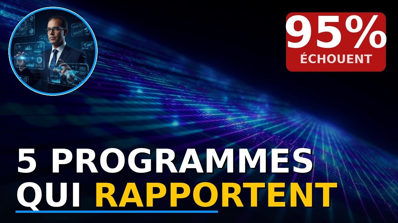 5 programmes d'affiliation qui rapportent vraiment en 2026 (95% échouent)